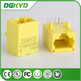 Base gialla di colore 100 - TX Rj45 Unshielded Jack modulare DGKYD111B002IWB1D