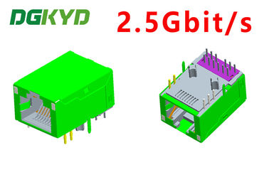 2.5Gbit/connettore Ethernet di s RJ45, grado industriale Rj45 modulare Jack di rendimento elevato