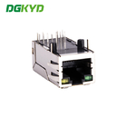 KRJ-339GYENL 8p8c Plug Single Port Gigabit Light Strip Shielded Communication Interface Network Socket