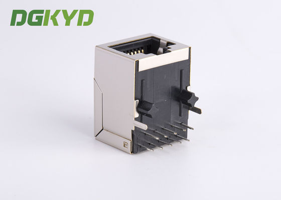 Small Transformer 10 Pin Rj45 Connector With 1000M Ethernet Filter , HR911130A