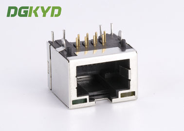 Ultra Low 11.5mm Height Shield Rj45 Ethernet Jack Connector With Y/G LEDs