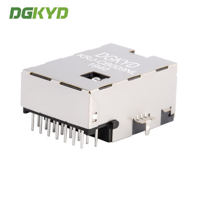 Extra low frofile RJ45 PCB Connector cat5 Network Port RJ45 with magnetics KRJ-CB009NL