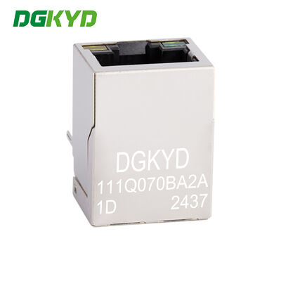 10PIN RJ45 Transformer With Light And Shielding Gigabit Ethernet RJ45 Shielded Connector DIP Mount