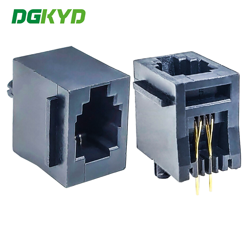 DGKYD5222E1144IWA1DY4 RJ11 eared interface connector network cable socket 6U