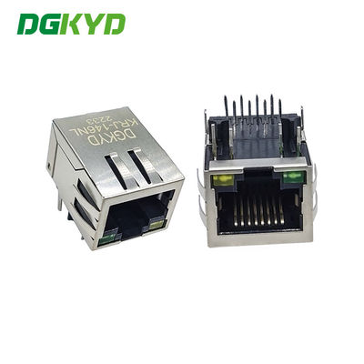 Il singolo porto 10/100 BASE-T RJ45 ha integrato la magnetica Jack, G/Y principale
