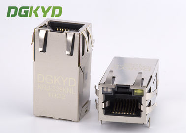 la lunghezza Tab Up 12 di 33mm pin 1000 prese modulari BASSE RJ45 con il trasformatore di gigabit