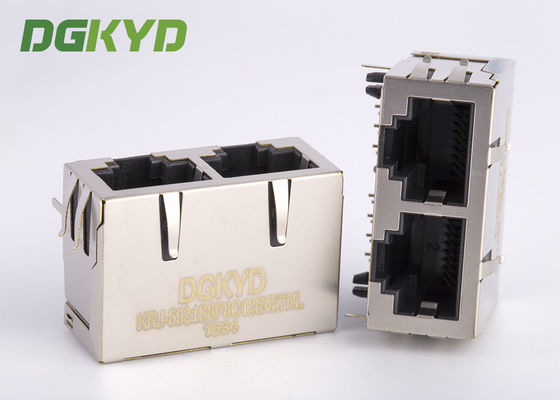 Interfaccia Jack Network Connector RJ45 Jack modulare del porto RJ45 di KRJ -5921S8P8C12E457NL 2