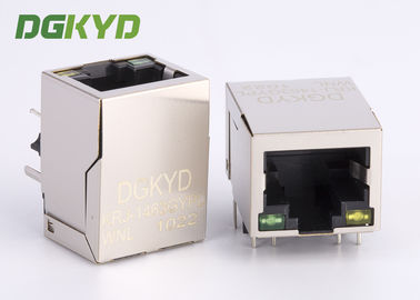 90 gradi hanno protetto 10/100 di Ethernet Jack With Magnetic China Manufacturer di BASE-T RJ45