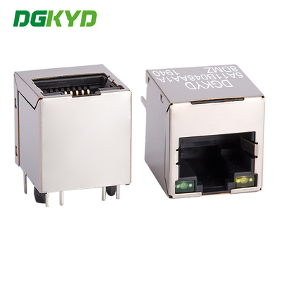 RJ45 100Mbps socket Ethernet modulo 8P8C con superficie di finestra compatta DGKYD5A11B048AA1A8DMZ