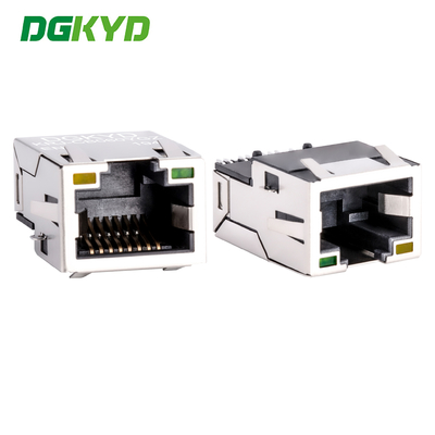 Jack magnetico PCB con trasformatore Megabit SMT SINK Connettore Ethernet RJ45 KRJ-CB060YGZENL