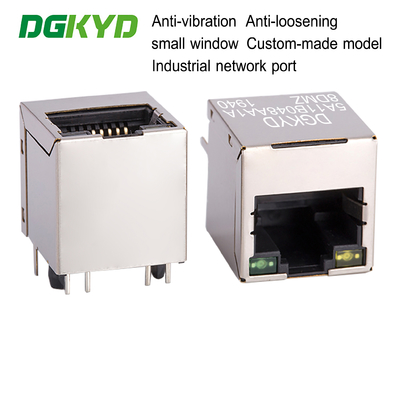 RJ45 100Mbps socket Ethernet modulo 8P8C con superficie di finestra compatta DGKYD5A11B048AA1A8DMZ