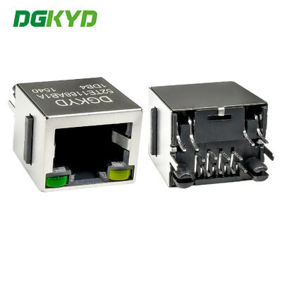Interfaccia di rete verticale RJ45 inserimento diretto con connettore di luce e schermatura DGKYD52TE1188AB1A1DB4