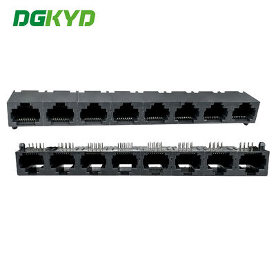 RJ45 1X8 8P8C tutto in plastica connettore senza luce presa di rete DGKYD561888IWA1DY1022