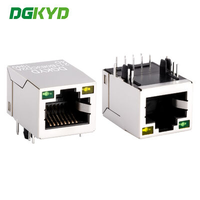 RJ45 connettore di porta Ethernet a 100 Mbps con trasformatore integrato integrato e schermatura DGKYD211B083CD2A4D