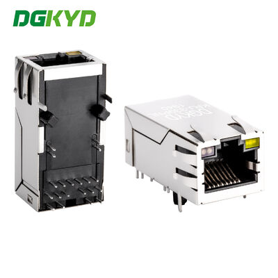 Fornitura di alimentazione Gigabit POE RJ45 connettore filtro integrato presa Ethernet industriale Interfaccia di comunicazione KRJ-339PNL