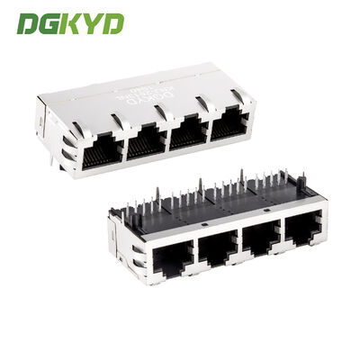 Gigabit Network Socket 4 Gang RJ45 Connector Interfaccia Ethernet KRJ-2513NL