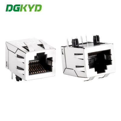 100 BASE Lan RJ45 connettore con trasformer tab up Megabit Ethernet Jack modulare