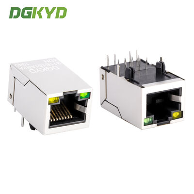 Connettore RJ45 da 100Mbps con trasformatore integrato per interfaccia di rete industriale