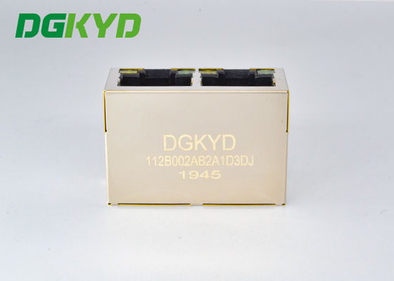 Porto RJ45 di Jack modulare 100M BASE-T 1x2 2