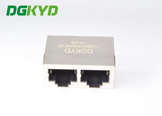 connettore della rete dell'incavo 10m RJ45 della rete di 1x2 8P8C